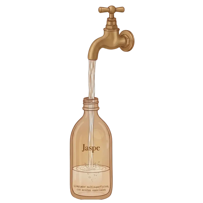 Llena de agua